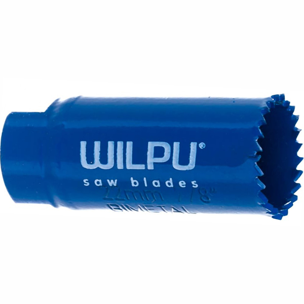 Коронка WILPU Bi-Metall мелкий зуб 22 мм (3102200101)
