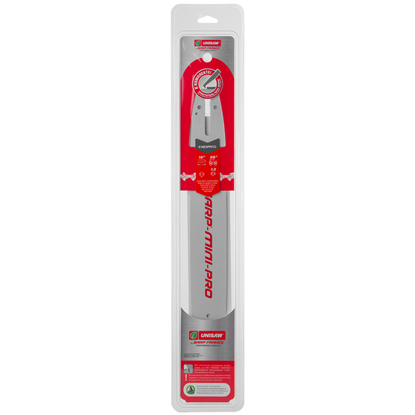 Шина UNISAW 16" (40 см) 3/8" 1.6 мм 60 звеньев D025 блистер (S16E6SS60C)