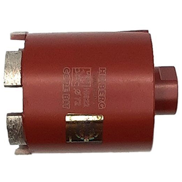 Коронка алмазная по бетону HILBERG Industrial Laser Micro Hit 72 мм (HI822)