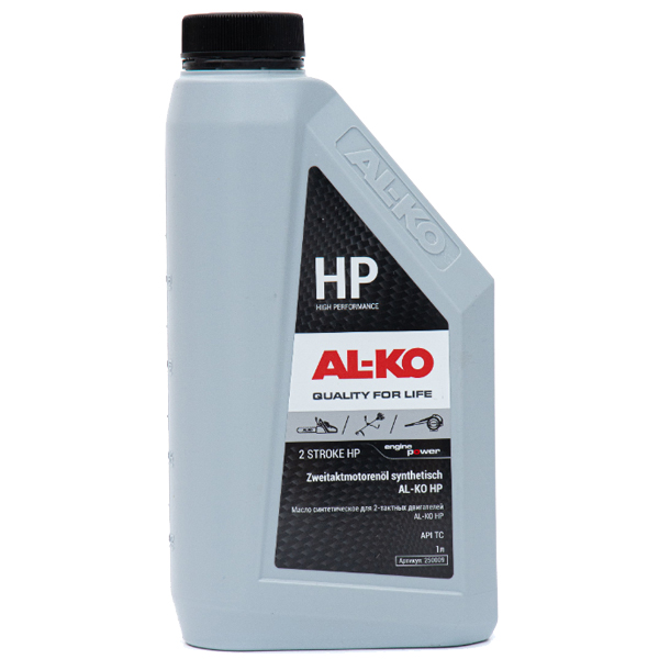 Масло полусинтетическое HP для двухтактных двигателей AL-KO 1,0 л (250009)