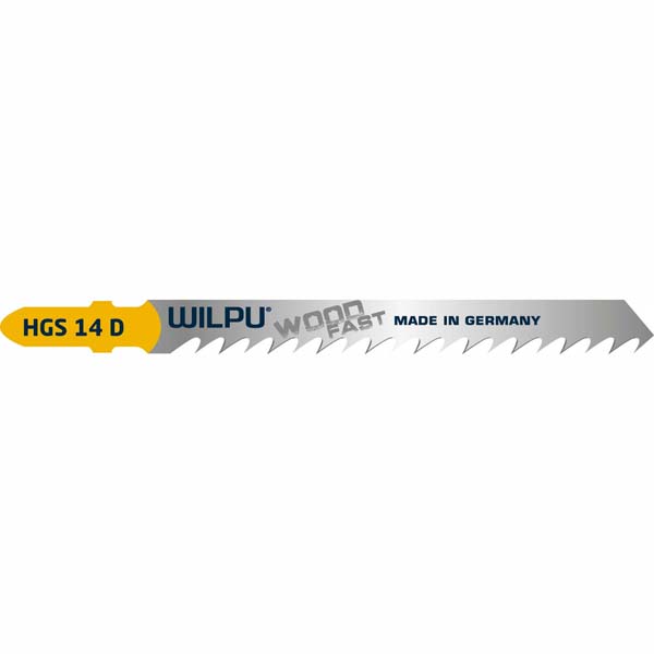 Пилка для электролобзика WILPU HGS 14 D по дереву 100/75 мм зуб 4 мм (236200005)