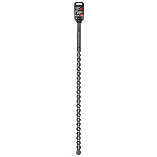 Бур METALLICA Ultra SDS-Max 25 х 670/530 мм, Х-напайка, 2 спирали (906132)