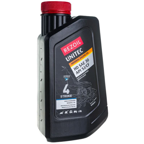 Масло минеральное для четырехтактных двигателей Rezoil UNITEC 0,946 л (03.008.00010)