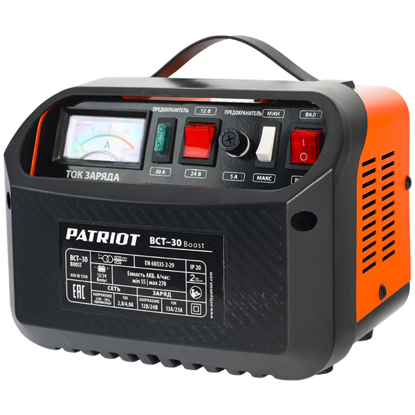 Устройство зарядное PATRIOT BCT-30 Boost (650301530)