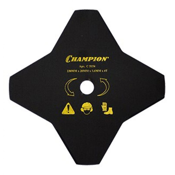 Нож для жесткой травы CHAMPION 4z х 230 х 20,0 мм (C5154)