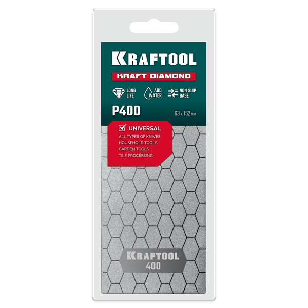Пластина алмазная KRAFTOOL P400 (35710-400)