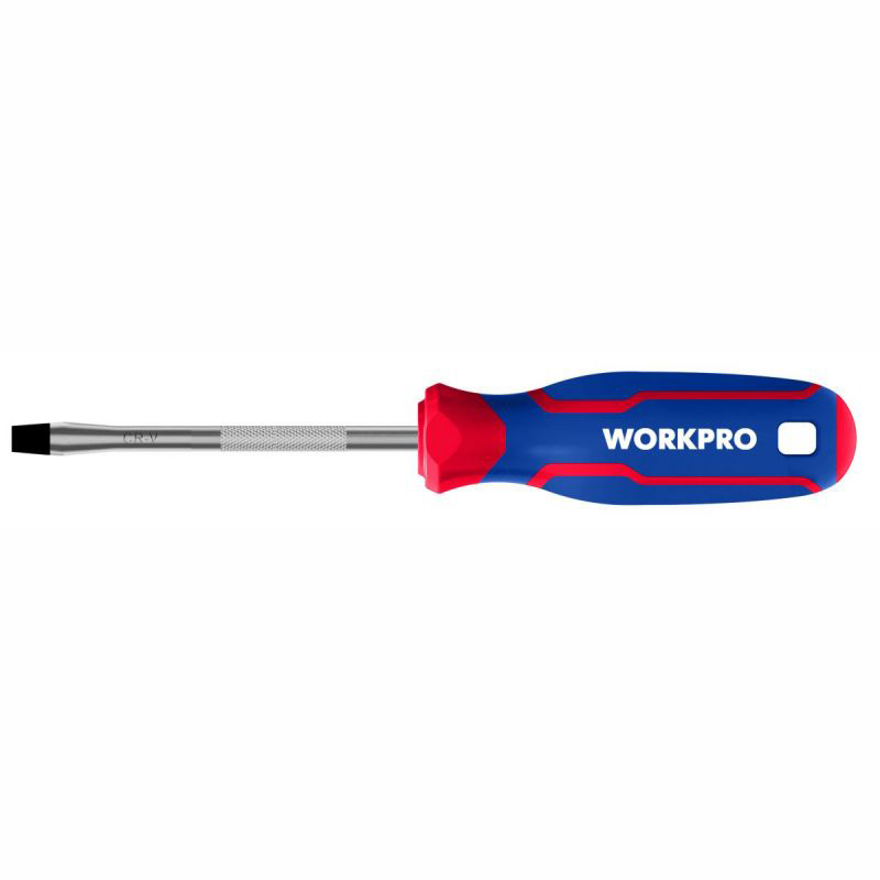 Отвертка WORKPRO CR-V SL6,5 х 100 мм (WP221019)