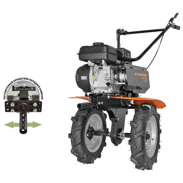 Мотоблок бензиновый CARVER MT-7100 (01.006.00039)