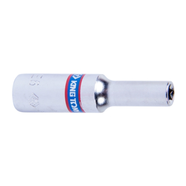 Головка торцевая KING TONY глубокая TORX E-стандарт 1/4" E6 (227506M)