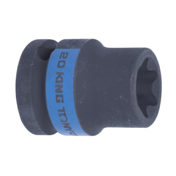 Головка торцевая KING TONY ударная TORX E-стандарт 1/2" E20 (457520M)