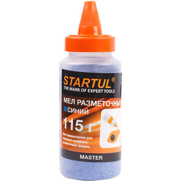 Мел для разметочных шнуров синий STARTUL MASTER 115 г (ST1215-02)