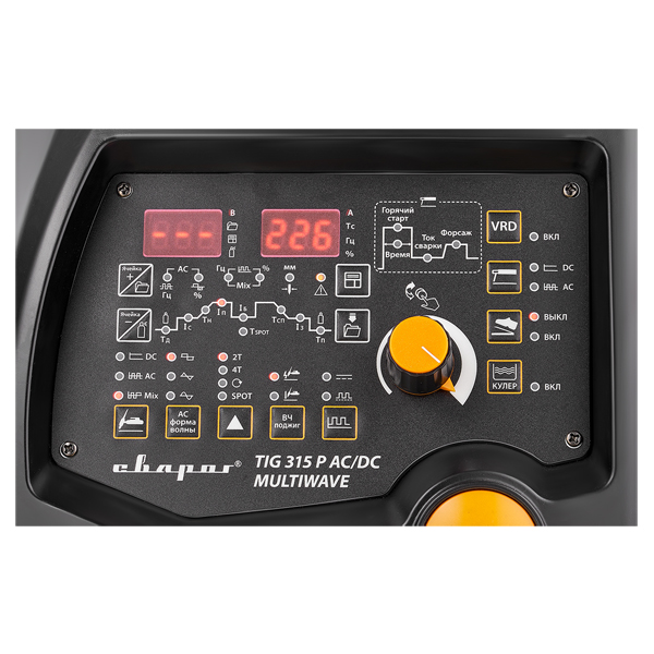Инвертор аргонно-дуговой Сварог PRO TIG 315P AC/DC MULTIWAVE E202 (00000096860)