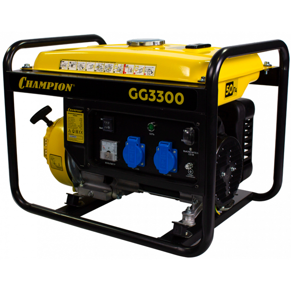 Генератор бензиновый CHAMPION GG 3300 (GG3300)