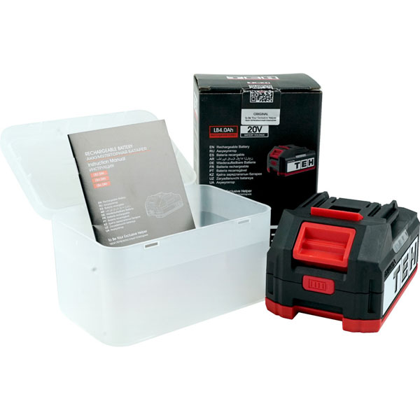 Аккумулятор TEH 20В 4,0 Ач (LB4.0Ah 20V 10C)