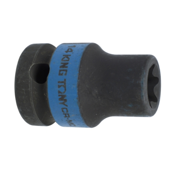 Головка торцевая KING TONY ударная TORX E-стандарт 1/2" E14 (457514M)