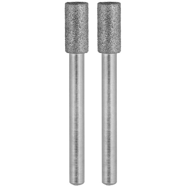 Мини-шарошки ЗУБР алмазные 4,8 x 10,0 х 3,2 мм длина 38 мм 2 шт (35920)
