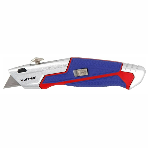 Нож WORKPRO 25 мм + 5 лезвий (WP213012)