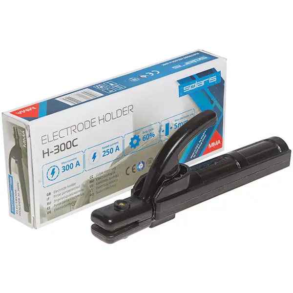 Держатель электродов SOLARIS H-300С 300А (H-300C)