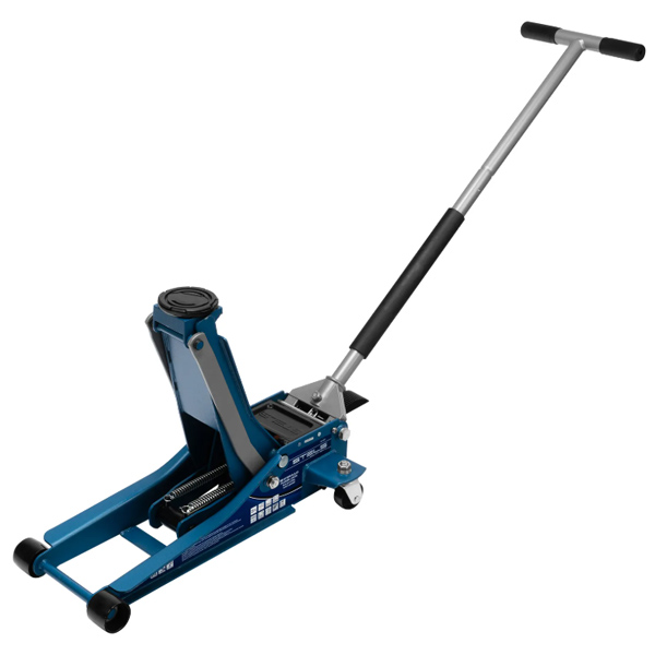 Домкрат гидравлический подкатной STELS QUICK LIFT высота подъема 75 - 505 мм 3,0 т с педалью (51137)