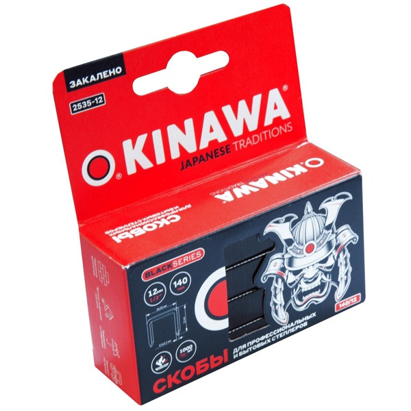 Скобы OKINAWA тип 140 12 мм 1000 шт (2535-12)