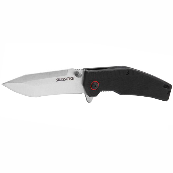 Нож складной SWISS+TECH рукоятка стеклотекстолит (ST014001)