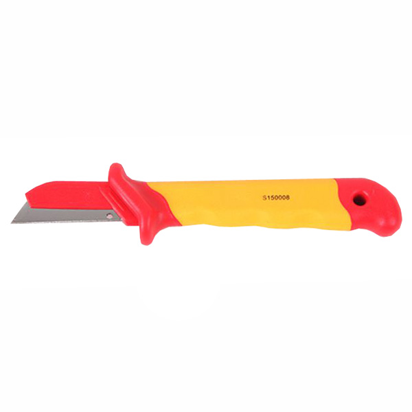 Нож диэлектрический с полузакрытым прямым лезвием WORKPRO 50 х 180 мм (WP344006)