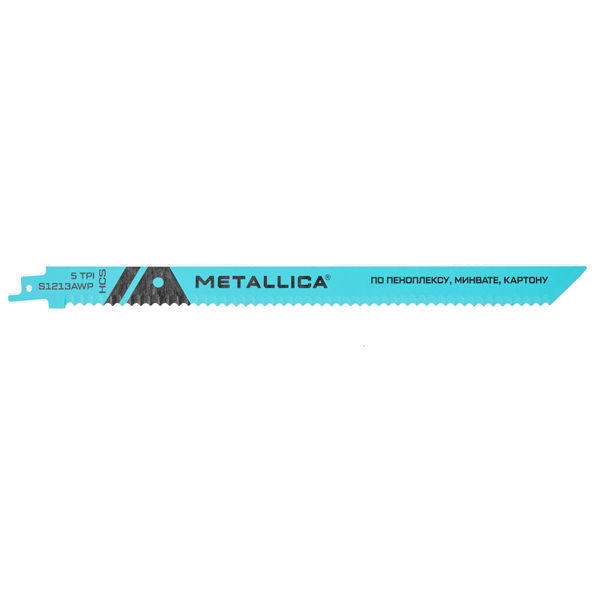 Полотно для сабельных пил METALLICA Optima S1213AWP 300/270 мм по отделочным материалам (909232)