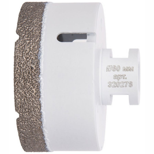 Коронка алмазная DIAM Extra Line V-TECH 80 мм М14 керамогранит (320278)