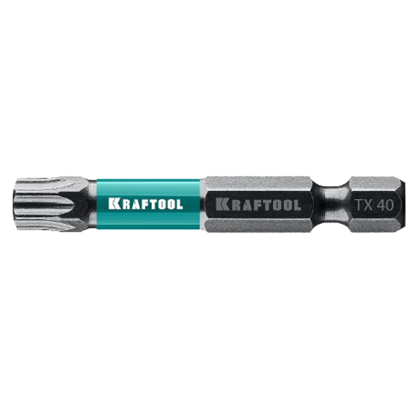 Бита KRAFTOOL OPTIMUM T40 х 50 мм (26126-40-50-10)