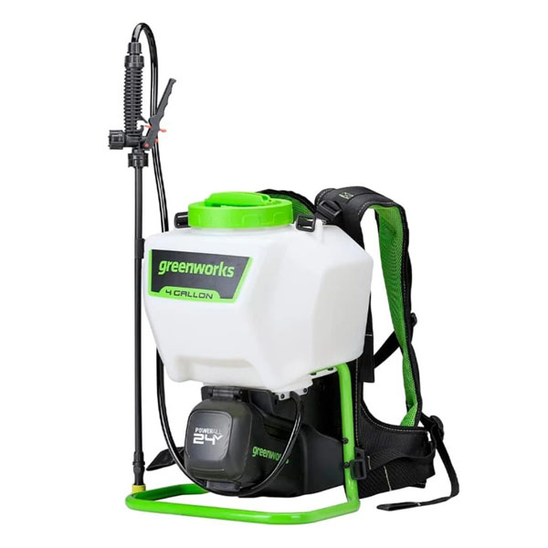 Устройство разбрызгивающее аккумуляторное Greenworks G24BPSII 1 х 2,0 Ач (5300307UA)