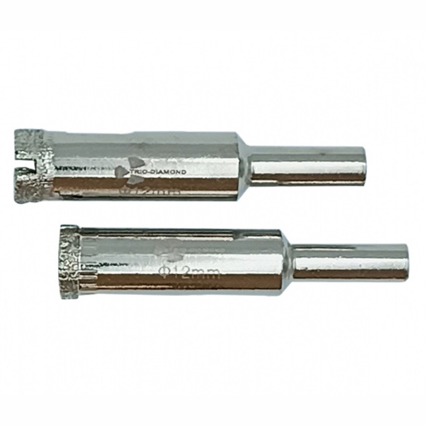 Коронка алмазная по керамике TRIO-DIAMOND 12 мм 2 шт (400012)