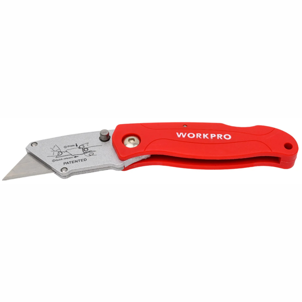 Нож складной WORKPRO 160/100 мм (WP211002)