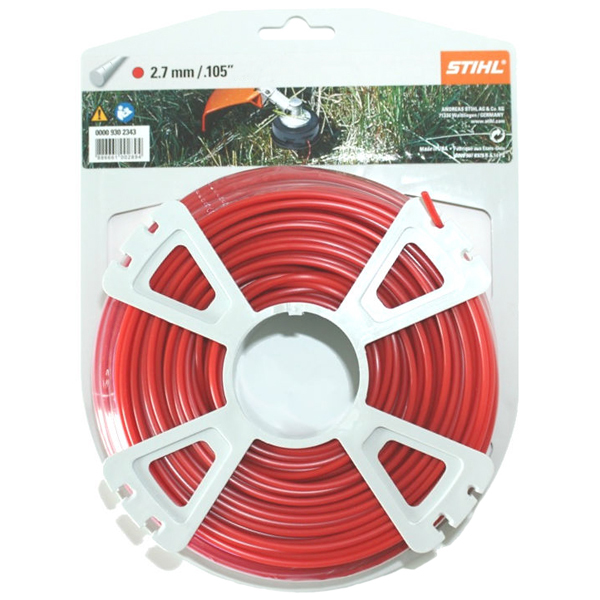 Леска триммерная STIHL круглого сечения бесшумная 2,7 мм 68 м (00009302423)