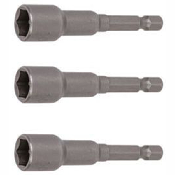 Головка магнитная WORKPRO 8 x 65 мм х 1/4" 3 шт (WP408203)