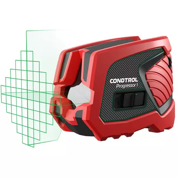 Нивелир лазерный CONDTROL Progressor 1 30/60 м, ±0,2 мм/м, зеленый луч (1-2-467)