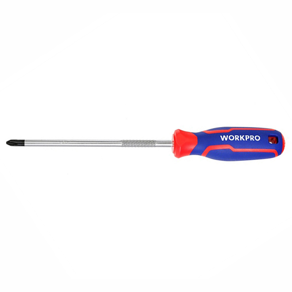 Отвертка WORKPRO CR-V PZ2 x 100 мм (WP221037)