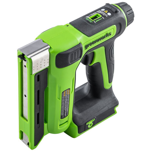 Скобозабиватель аккумуляторный Greenworks G24CS10 24В 1 х 2,0 Ач (3400107CUA)