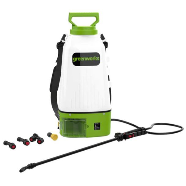 Устройство разбрызгивающее аккумуляторное Greenworks BPS2410 1 х 4,0 Ач (BPS2410UB)