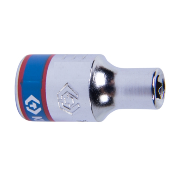 Головка торцевая KING TONY TORX E-стандарт 1/4" E4 (237504M)