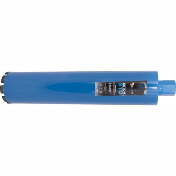 Коронка алмазная DIAM STD 102 мм 1 1/4 бетон (310112)