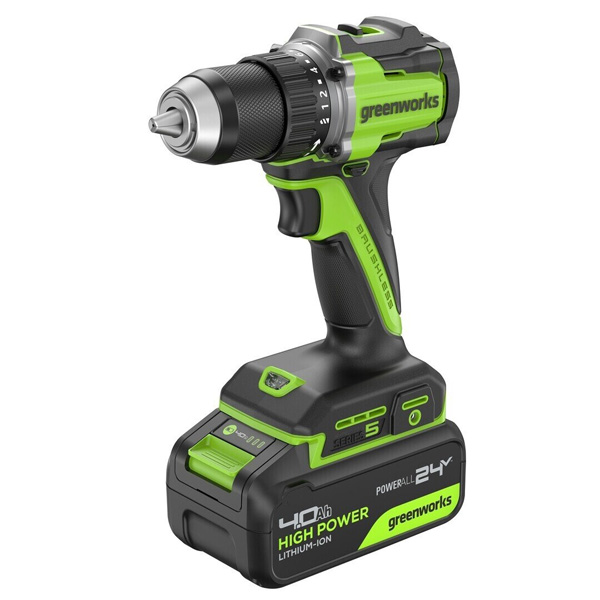 Дрель аккумуляторная Greenworks DD560 1 х 4,0 Ач (3708407CUB)