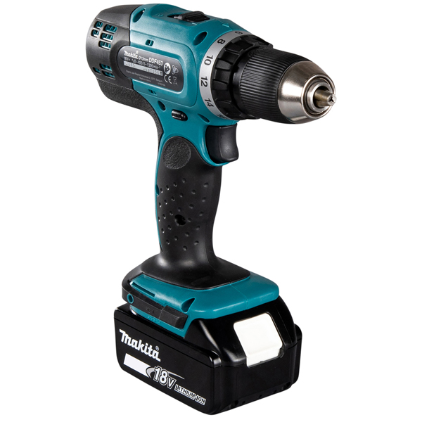 Дрель аккумуляторная Makita DDF 453SY X5 1 х 1,5 Ач (DDF453SYX5)