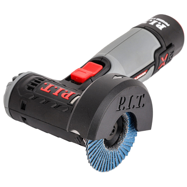Шлифмашина аккумуляторная угловая P.I.T. PWS12K-76A 1 х 2,0 Ач (100300102110)