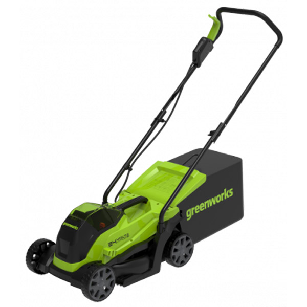 Газонокосилка аккумуляторная Greenworks GD24LM33K4 1 х 4,0 Ач (2516107UB)
