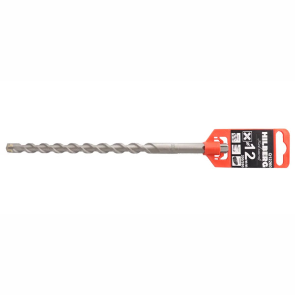Бур HILBERG Quadro SDS-plus 12,0 х 260 мм (Q12260)