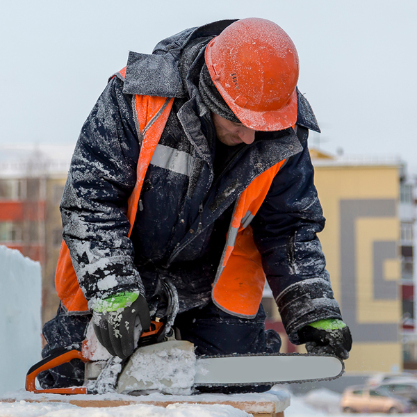 Перчатки Fiberon ЛЕДОРУБ ПЛЮС акриловые утепленные вспененный латекс (PR-WNT331)