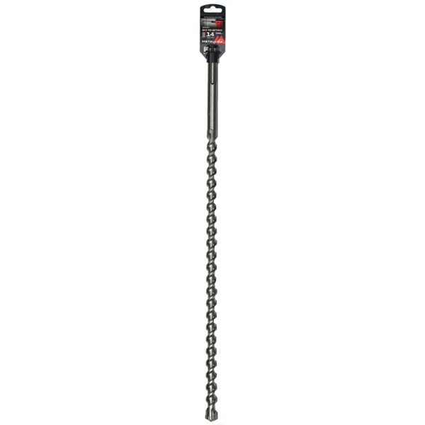 Бур METALLICA Ultra SDS-Max 22 х 670/530 мм, Х-напайка, 2 спирали (906088)