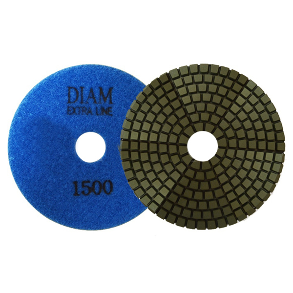 Диск алмазный гибкий DIAM Extra Line №1500 мокрый (000515)