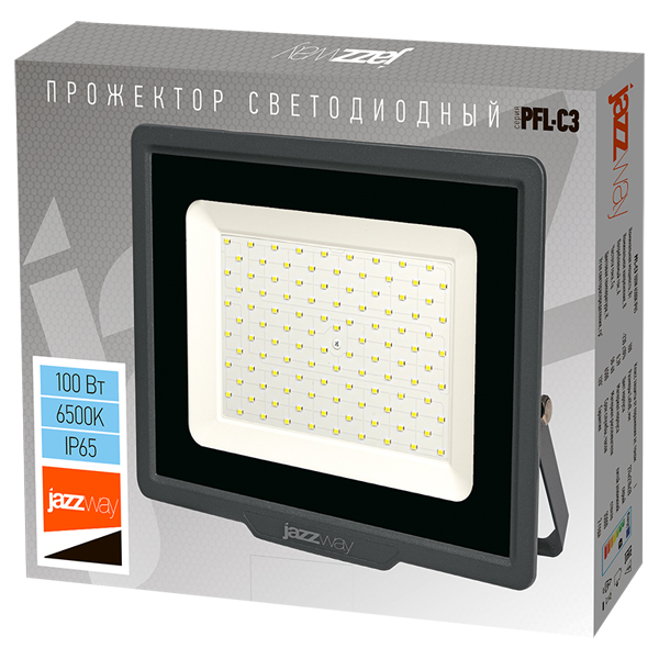 Прожектор JazzWay PFL-C3 100 Вт 6500K (552787)