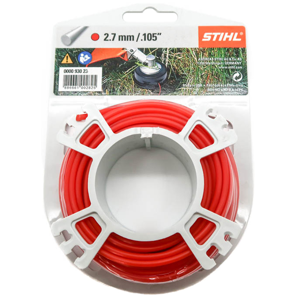 Леска триммерная STIHL круглого сечения 2,7 мм 15 м (70288710173)